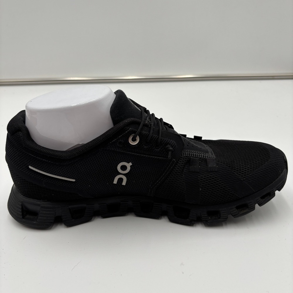 On Cloud Women's Running Shoes Black Mesh Sneakers Size 8 (Swiss Engineering) - Picture 4 of 9